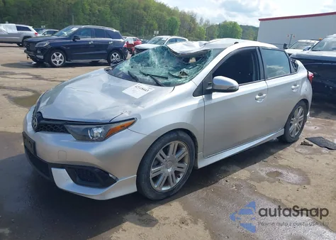 2016 Scion Im из США, поврежденный, VIN JTNKARJE1GJ518817